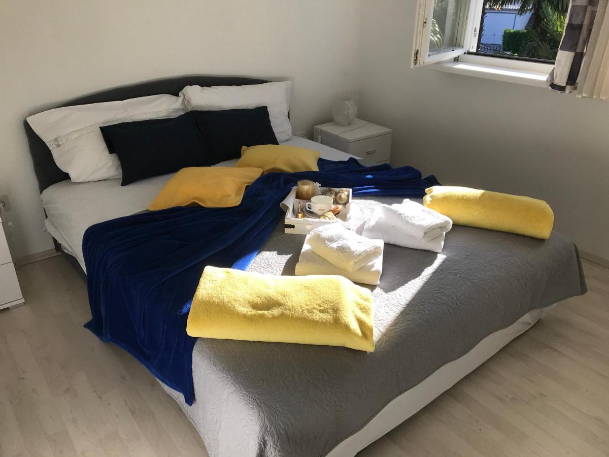 Apartment Aquamarin, Blizu Mora S Pogledom Na More, Za Do 6 Osoba Malinska Kültér fotó
